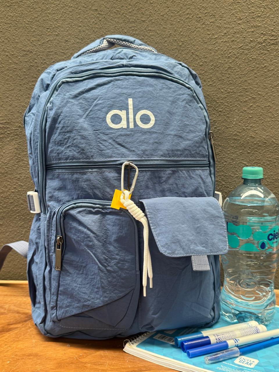 MOCHILA ALO CARGO COLOR AZUL