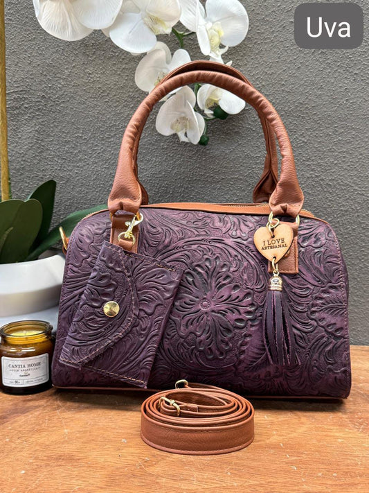 BOLSO VALENTINA COLOR UVA