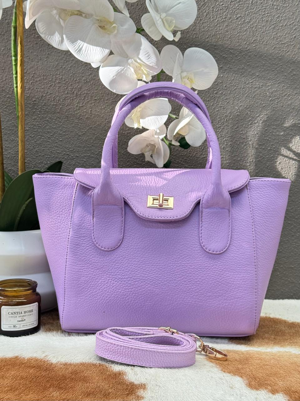 BOLSO 100% PIEL CHERNOBYL COLOR LILA
