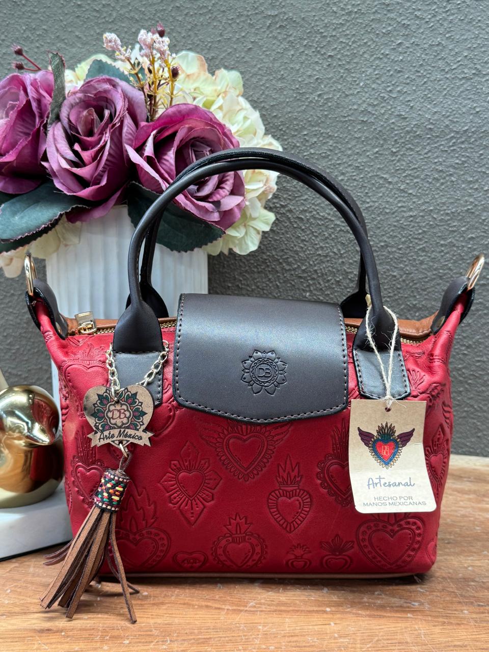 DB ESTHER CORAZONES ROJO