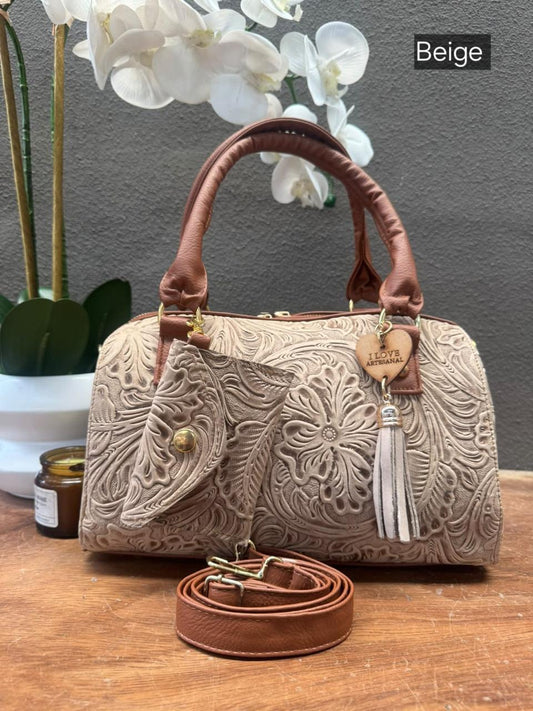 BOLSO VALENTINA COLOR BEIGE