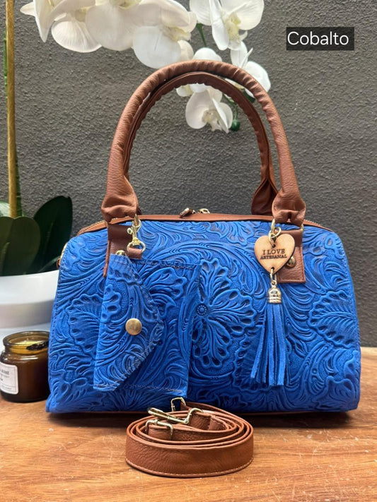 BOLSO VALENTINA COLOR COBALTO