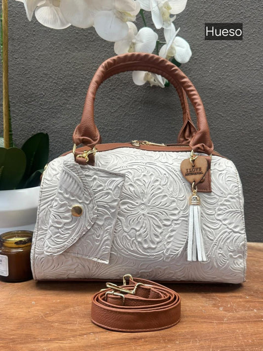 BOLSO VALENTINA COLOR HUESO