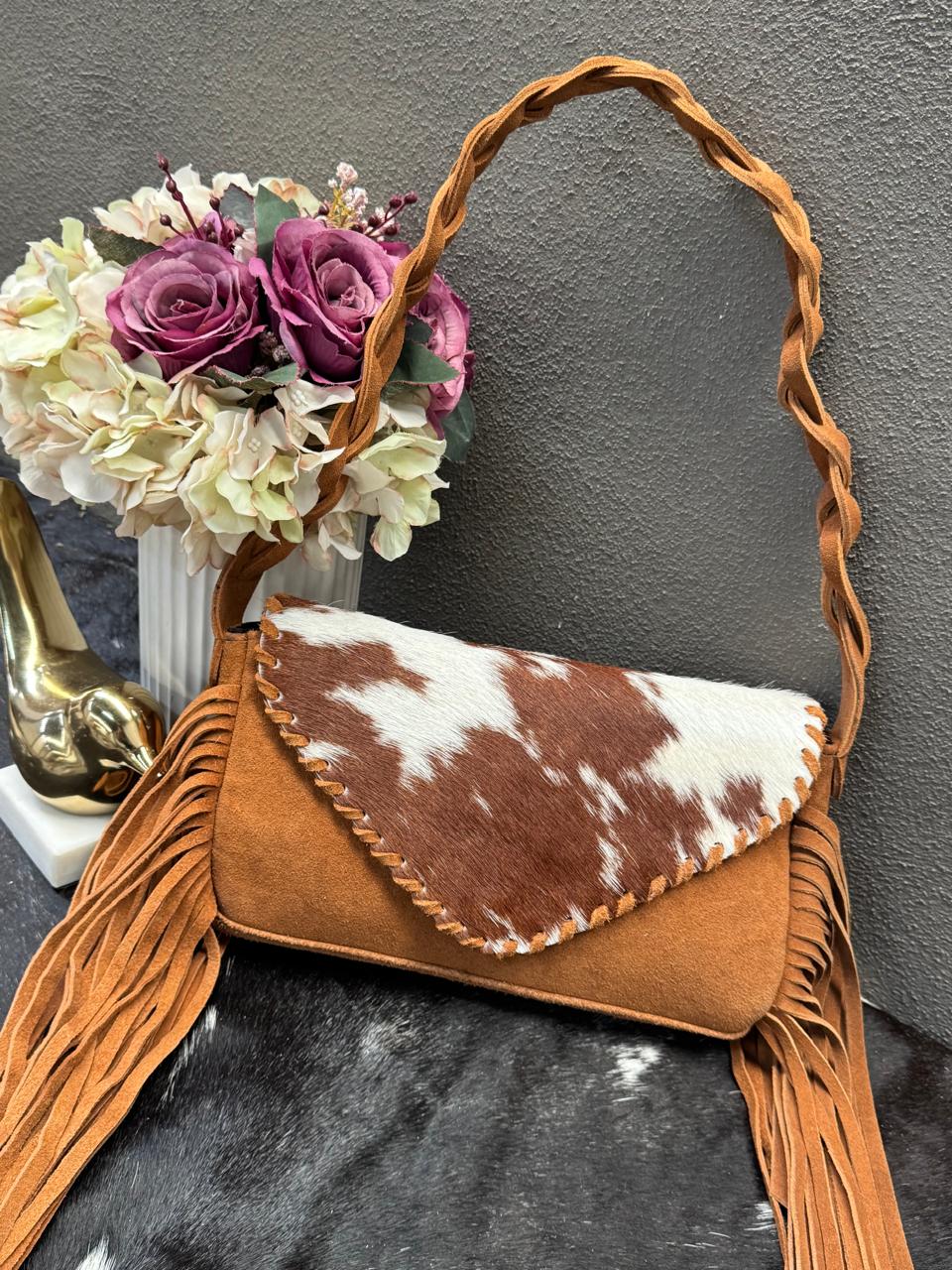 BOLSO WEST PELO COLOR CAMEL