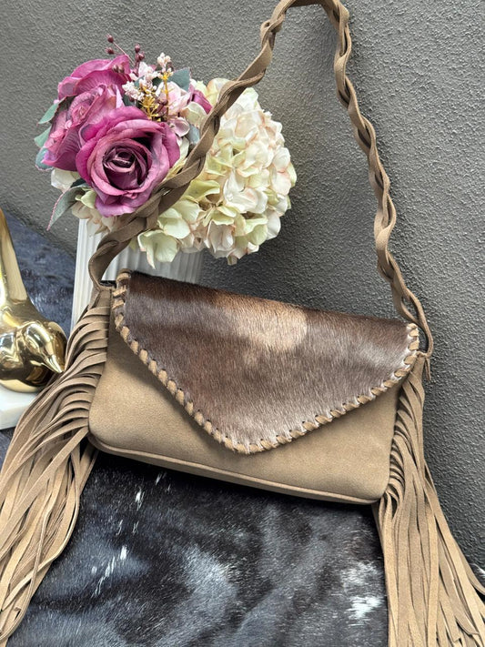 BOLSO WEST PELO COLOR KHAKI
