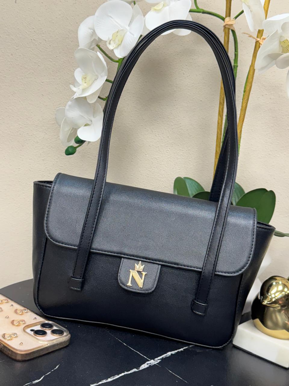 BOLSO PREPPY COCO NEGRO