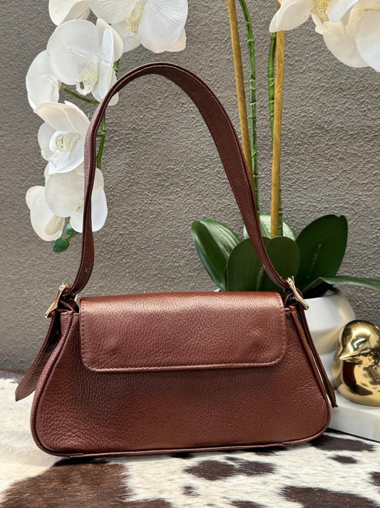 BOLSO 100% PIEL TAILANDIA COLOR SHEDRON