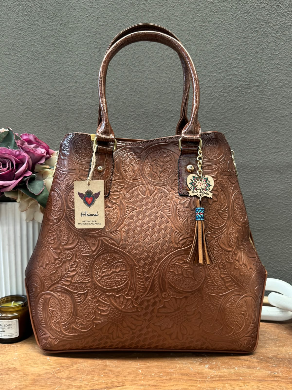 DB GDE TANIA FLORES COLOR CAMEL