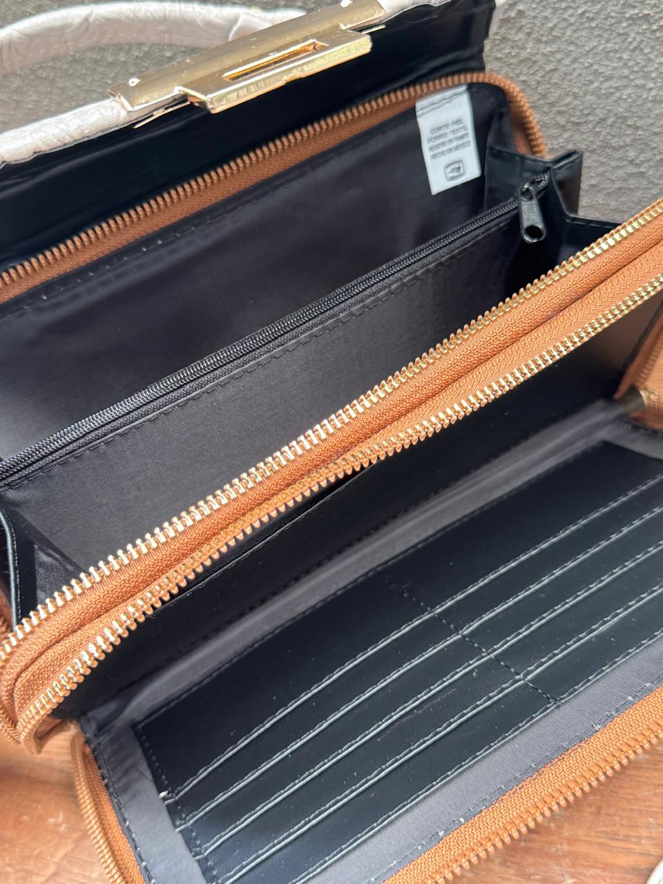 CROSSBODY ARANTXA 100% PIEL NEGRO