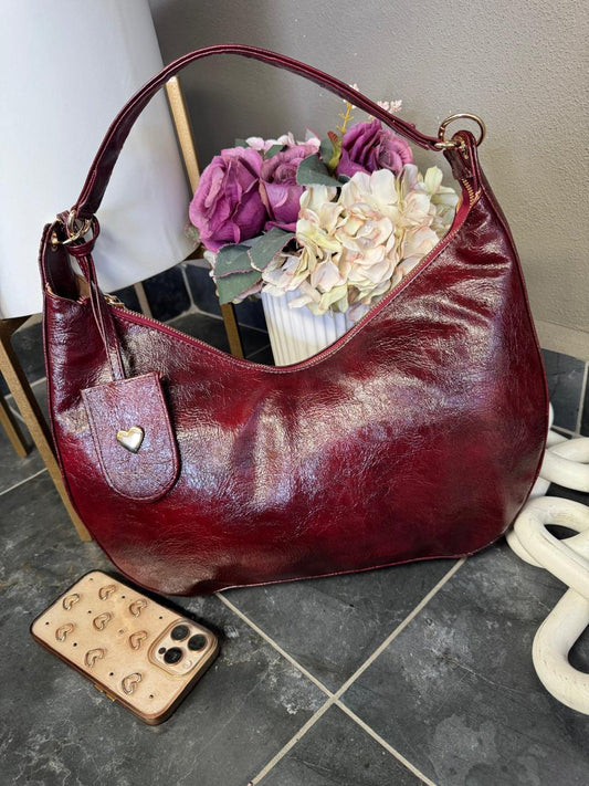 BOLSO ELYSIA COLOR VINO YANNI