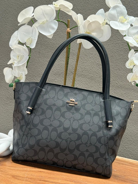 BOLSO COACH KACEY NEGRO ESTAMPADO