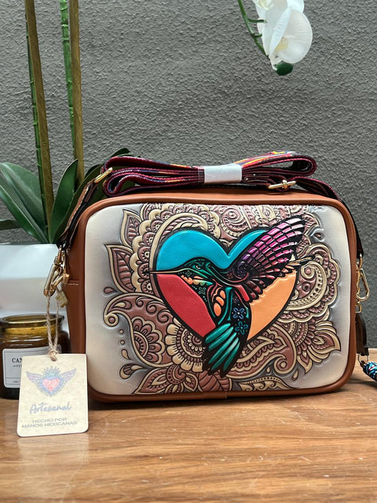 DB BANDOLERA INES COLIBRI HUESO