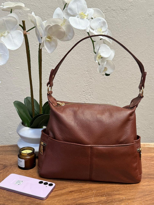 BOLSO 100% PIEL SUECIA SHEDRON