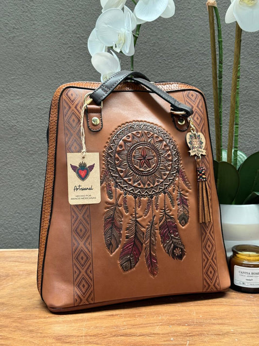 DB MOCHILA CAPRI ATRAPASUEÑOS CAMEL