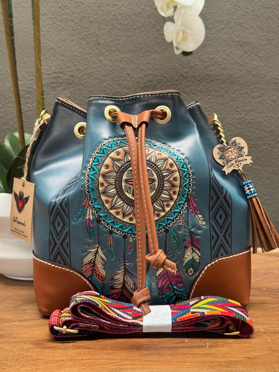 DB BUCKET ATRAPASUEÑOS AZUL