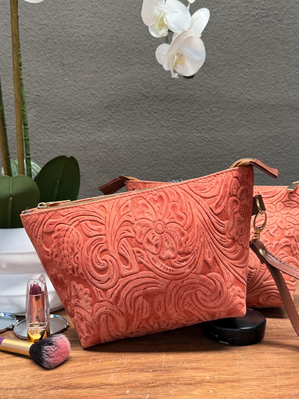 COSMETIQUERA PIEL GANESHA FLORES MAMEY