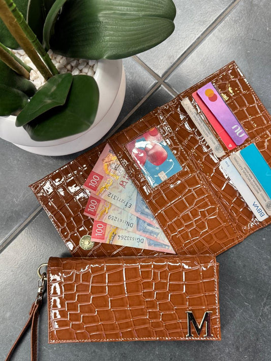 CARTERA MUÑEQUERA CAJETA DRILO