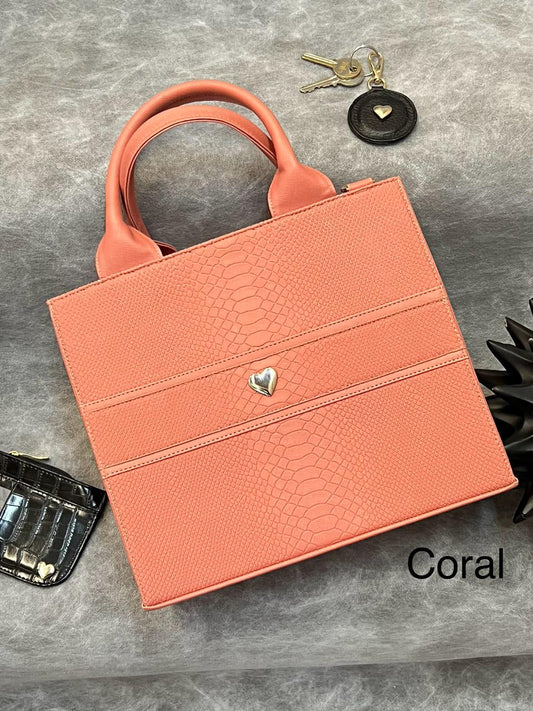 TOTE CLASICA MEDIANA CORAL