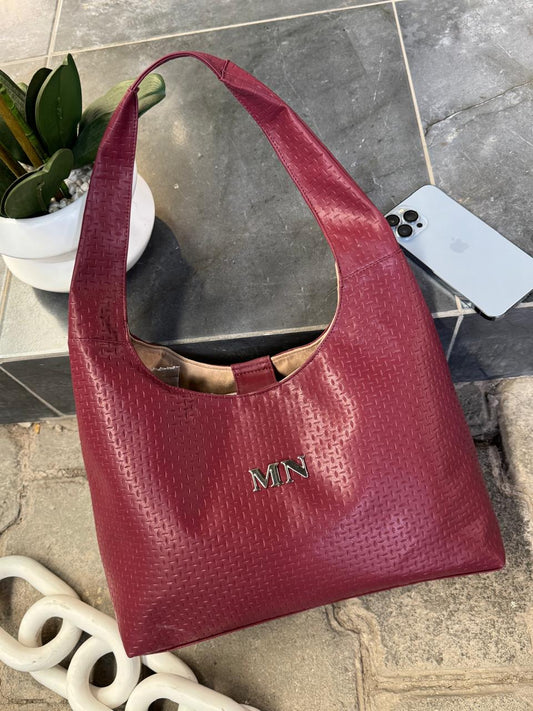 BOLSO ARTEMISA COLOR BURGUNDY