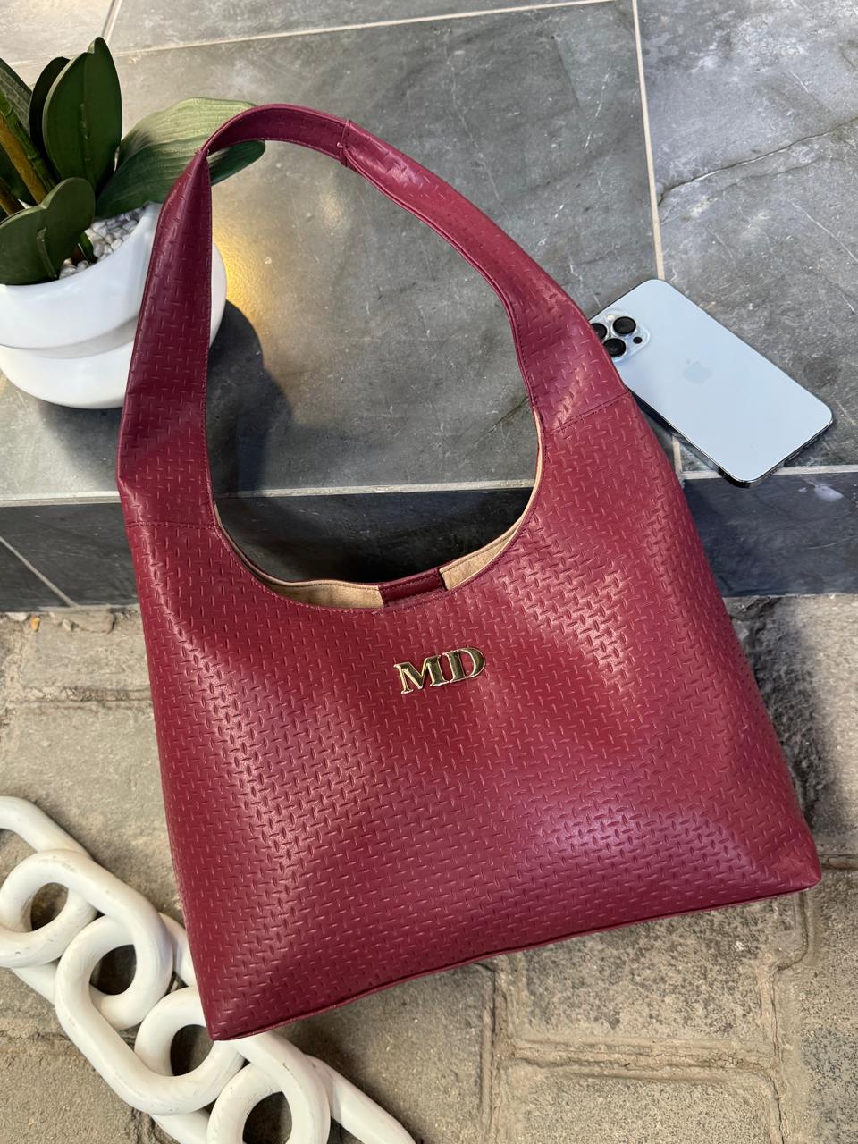 BOLSO ARTEMISA COLOR BURGUNDY