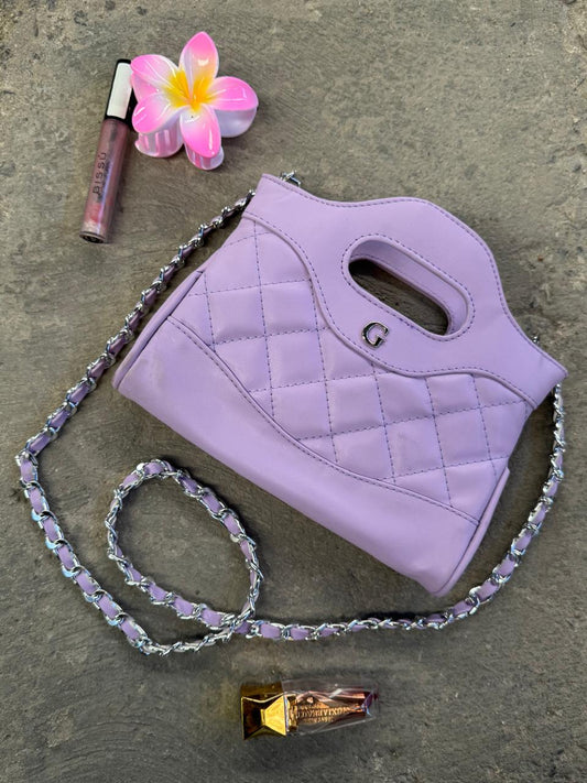 DUPE NANO CHANEL 31 LILA H/PLATA