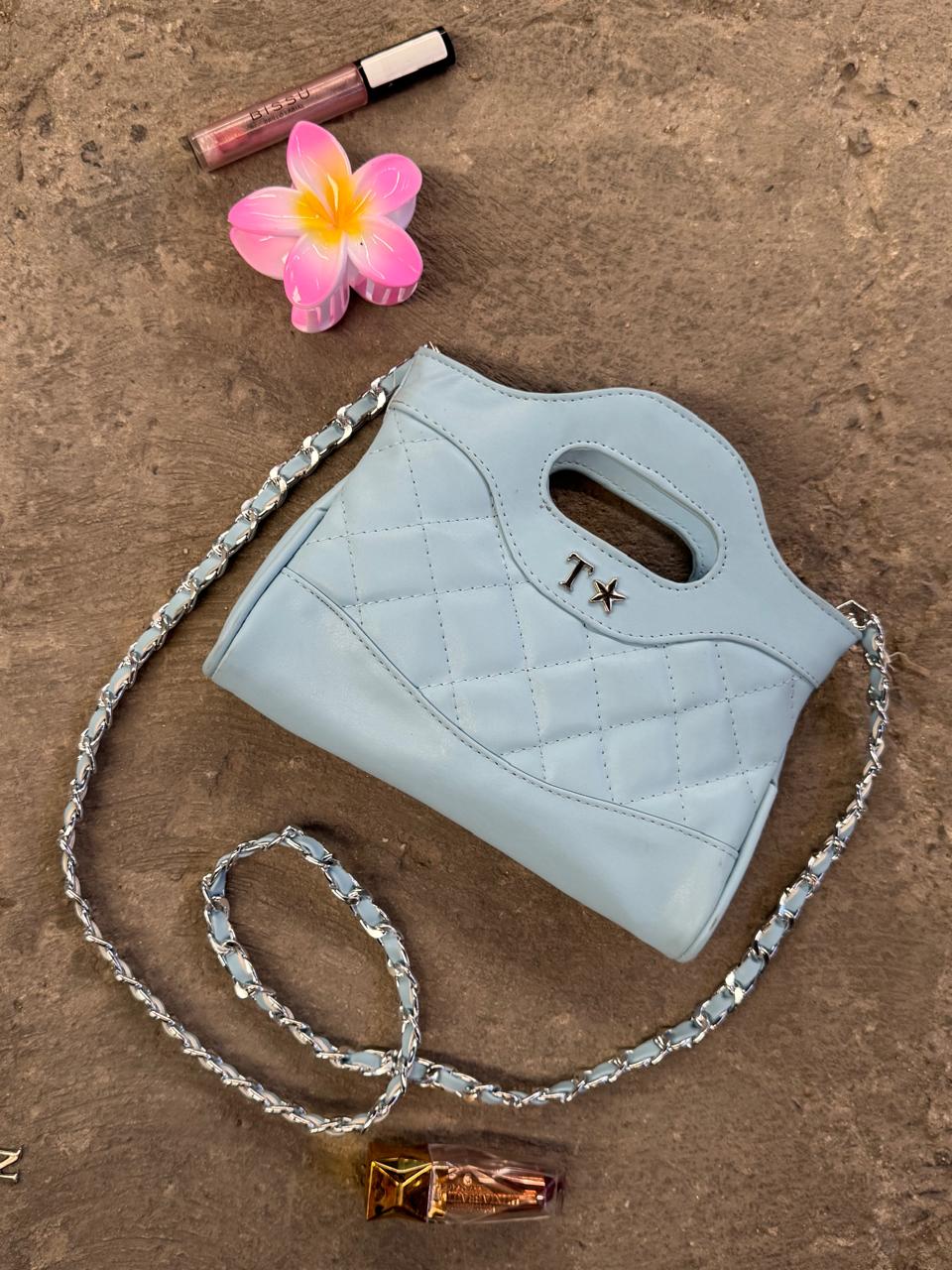 DUPE NANO CHANEL 31 CELESTE H/PLATA