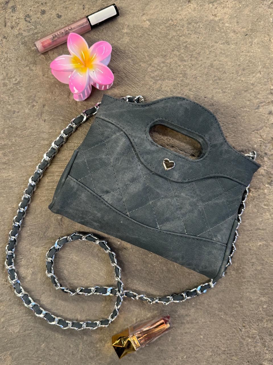 DUPE NANO CHANEL 31 MEZCLILLA OSCURO H/PLATA