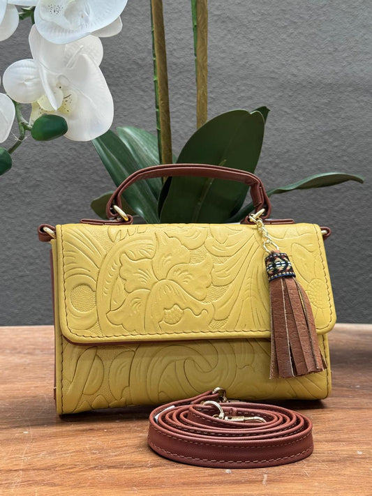 CROSSBODY DELIA 1 CHICA AMARILLO