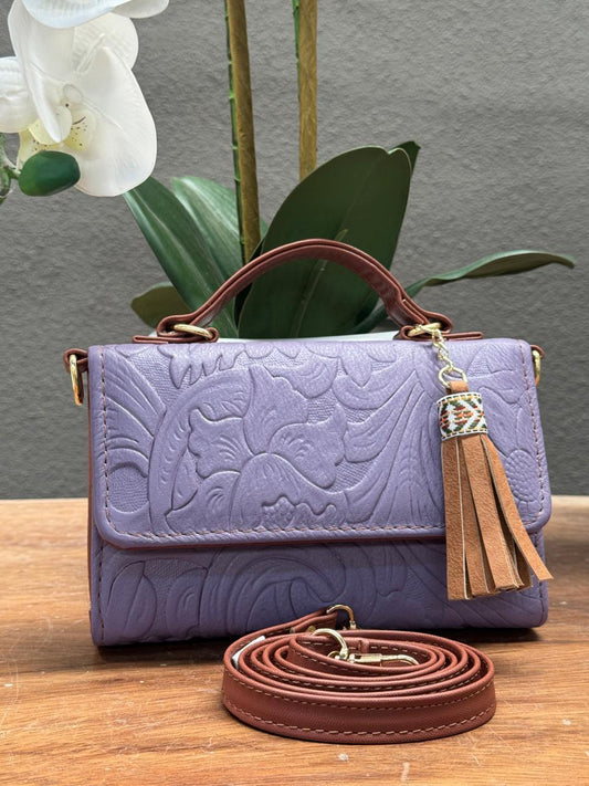 CROSSBODY DELIA 1 CHICA MORADO