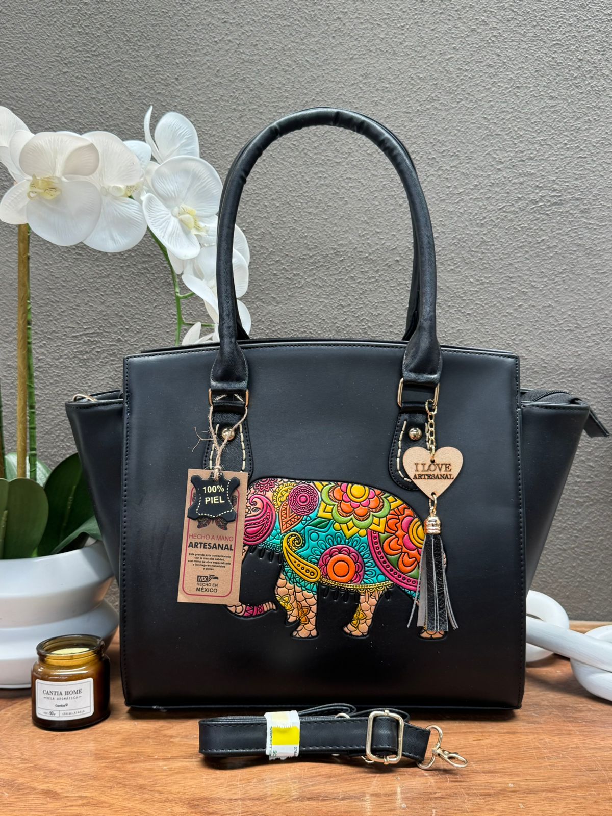 UB MOD ARTESANAL SANDY NEGRO ELEFANTE COLORES