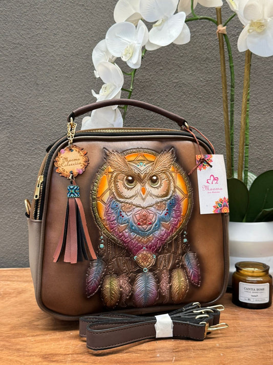 MAOMA GDE ANDREA CAMEL BUHO MARRON COLORES