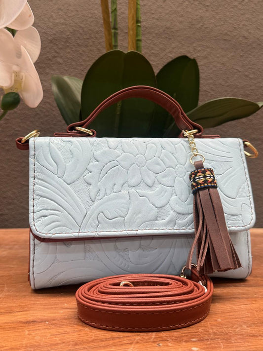CROSSBODY DELIA 1 CHICA AZUL CIELO