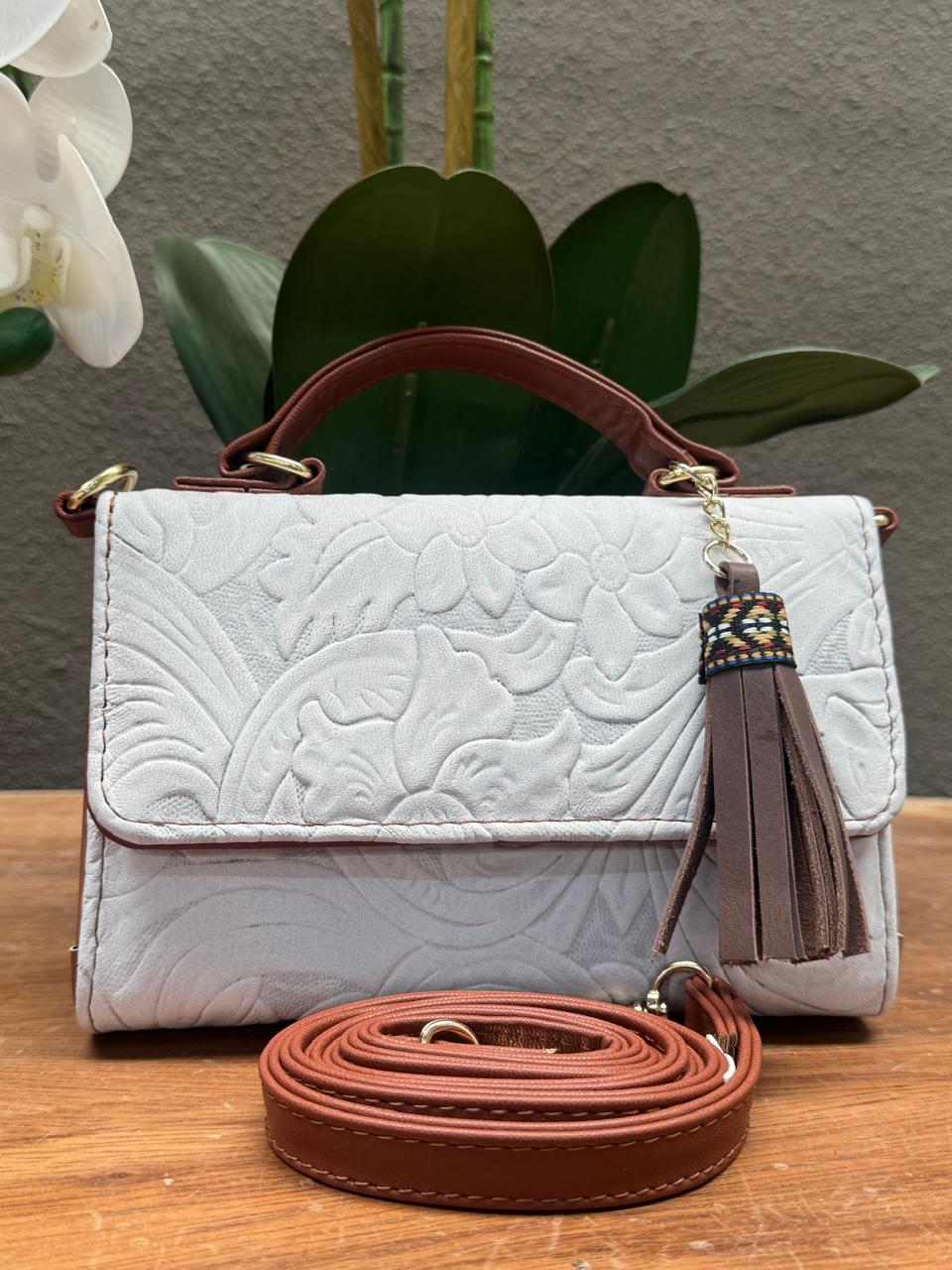 CROSSBODY DELIA 1 CHICA BLANCO