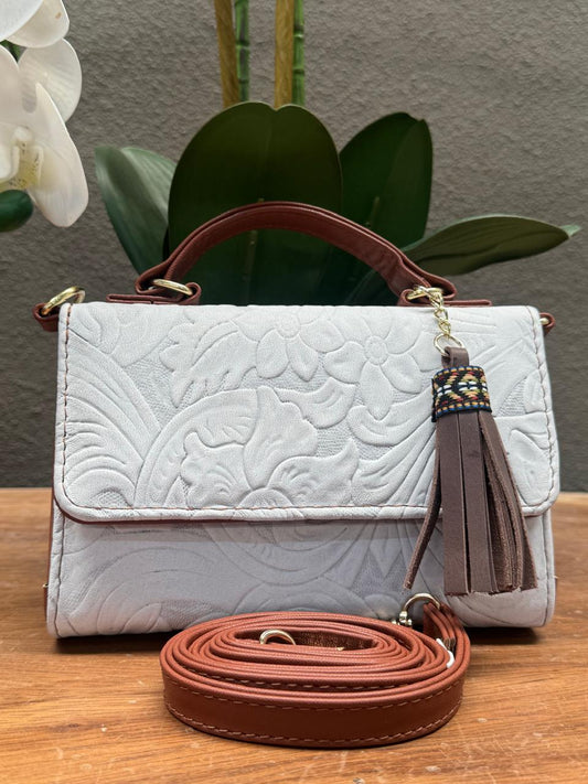 CROSSBODY DELIA 1 CHICA BLANCO
