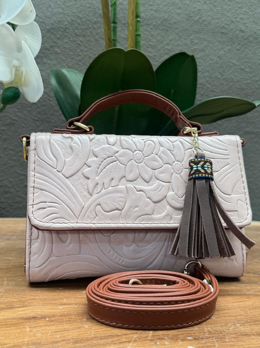 CROSSBODY DELIA 1 CHICA ROSA CLARO