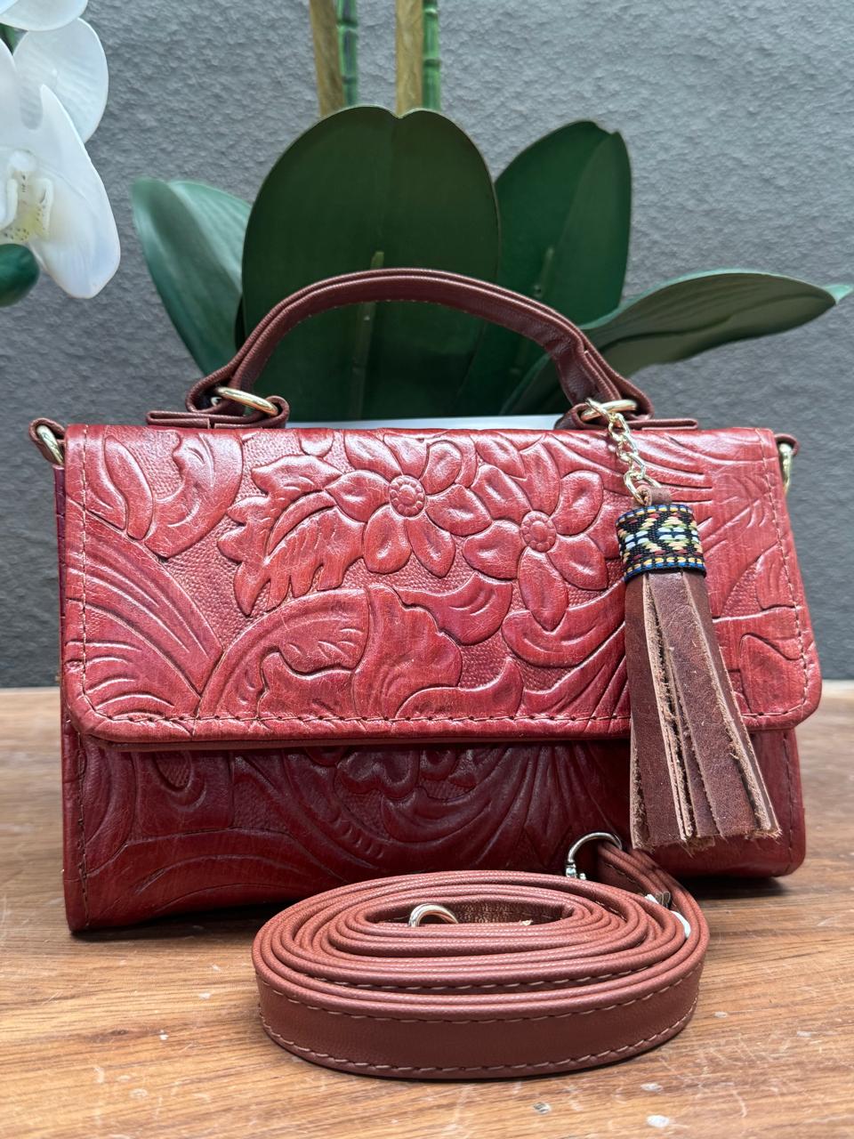 CROSSBODY DELIA 1 CHICA COÑAC