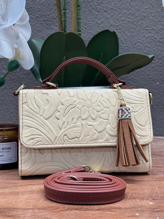 CROSSBODY DELIA 1 CHICA CREMA PRIMAVERA