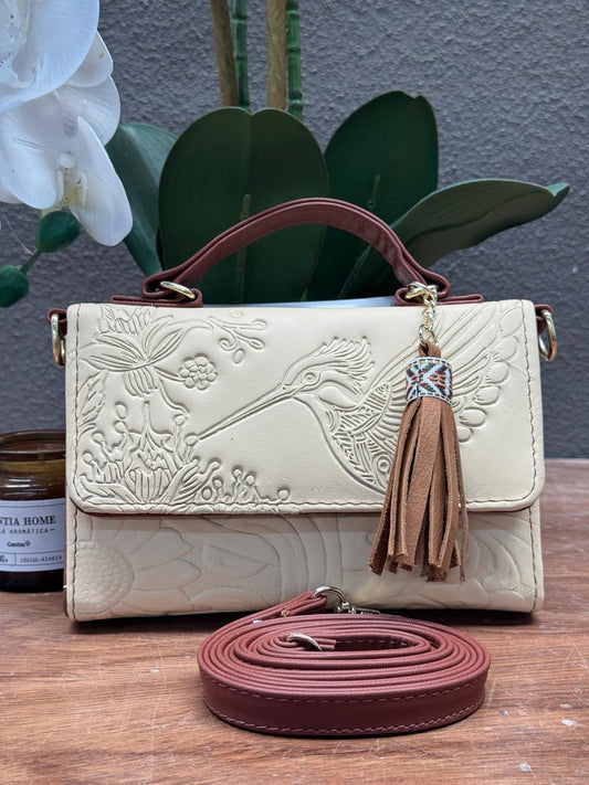 CROSSBODY DELIA 1 CHICA AMARILLO CLARO COLIBRI