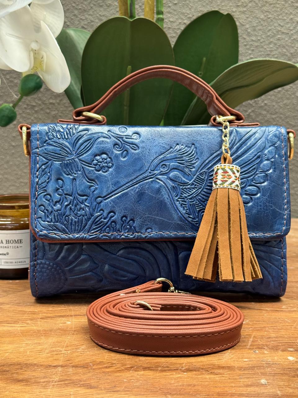 CROSSBODY DELIA 1 CHICA INDIGO COLIBRI