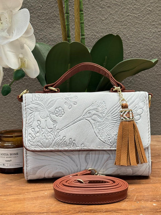 CROSSBODY DELIA 1 CHICA GLACIAR COLIBRI