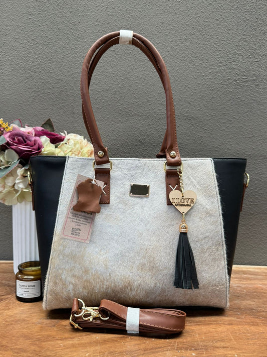 UB MOD ARTESANAL LUCERO NEGRO/CAMEL PELO PARDO