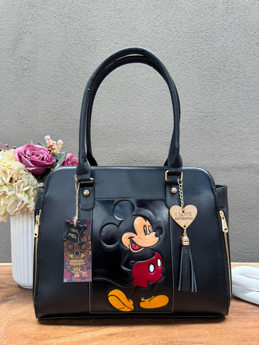 UB MOD ARTESANAL LORENA NEGRO MICKEY MOUSE