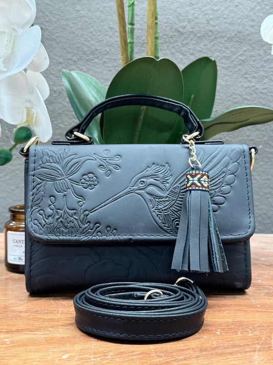 CROSSBODY DELIA 1 CHICA COLIBRI NEGRO