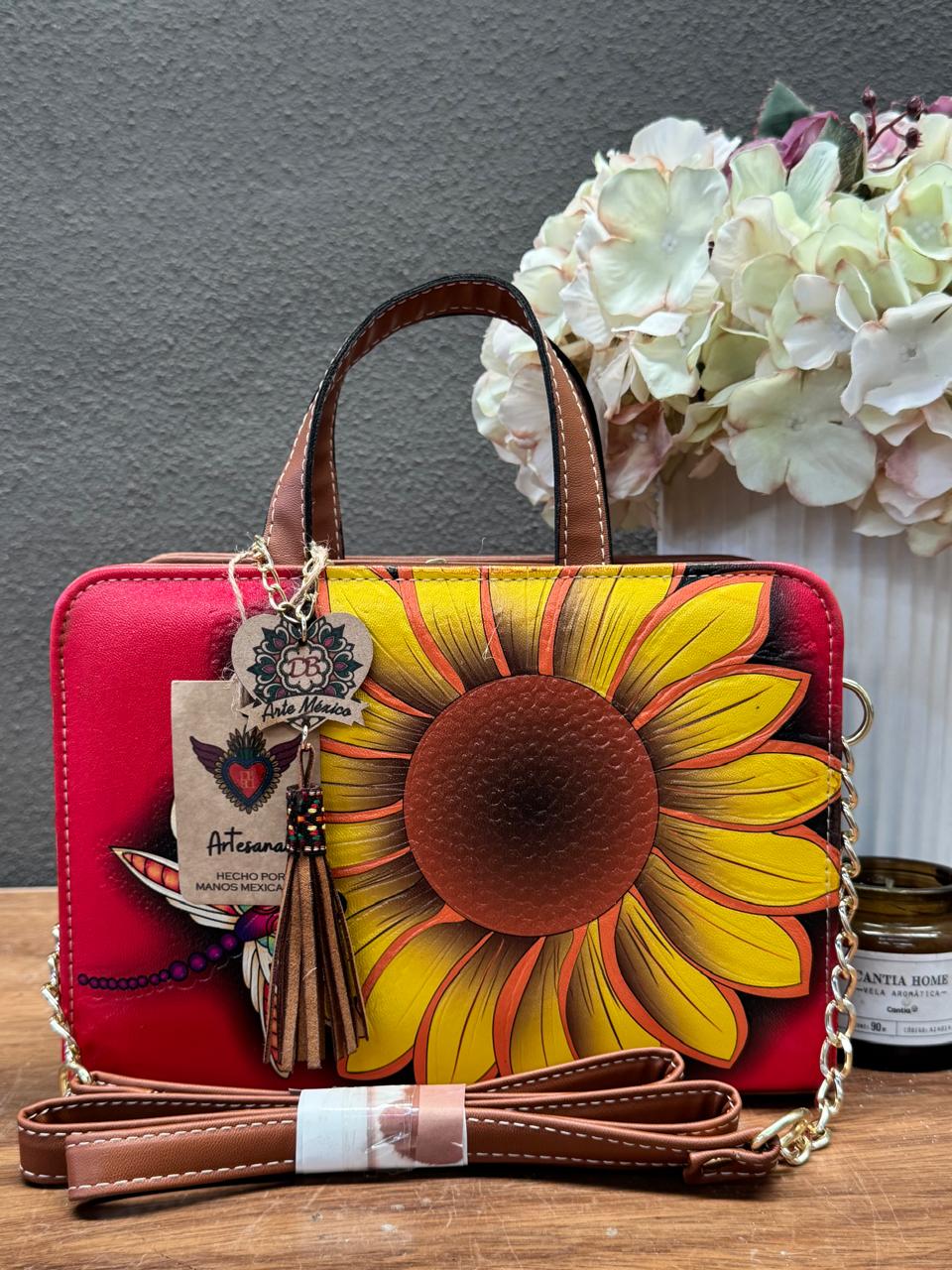 DB CROSSBODY LIBELULA ROJO