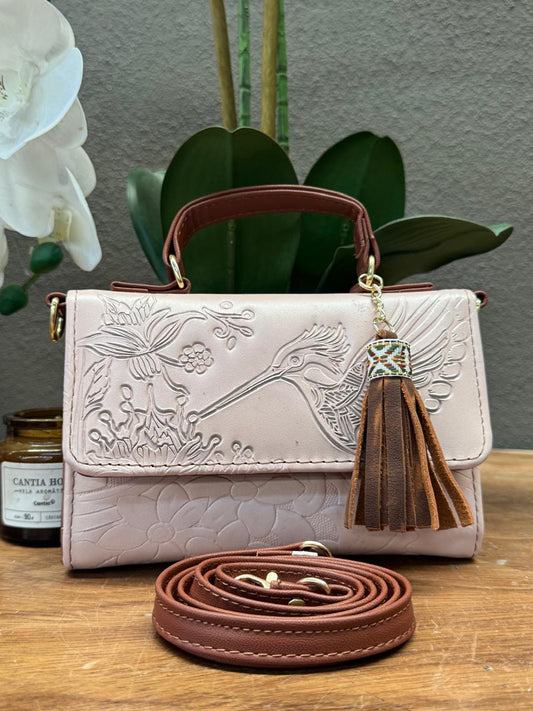 CROSSBODY DELIA 1 CHICA COLIBRI MAQUILLAJE