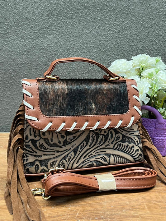 CROSSBODY FABIOLA PELO Y BARBAS VARIABLE PIEL BAILEYS