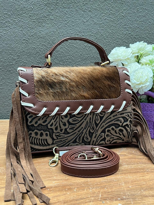 CROSSBODY FABIOLA PELO Y BARBAS VARIABLE PIEL MAQUILLAJE