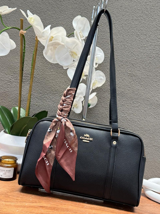 IMPORTACION ASHTON TOTE COACH NEGRO LISO
