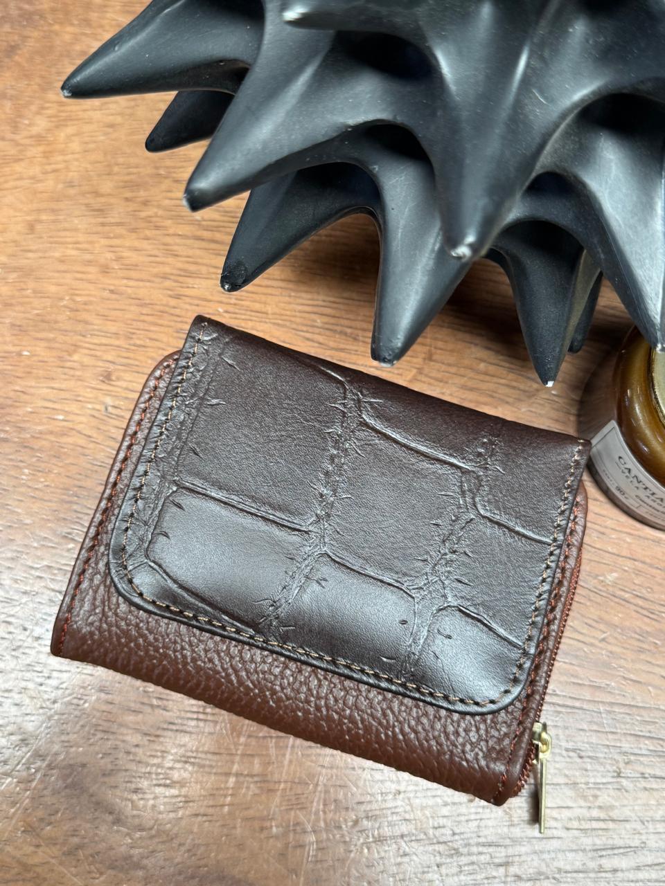 CARTERA PIEL KENYA EXOTICO CAFE