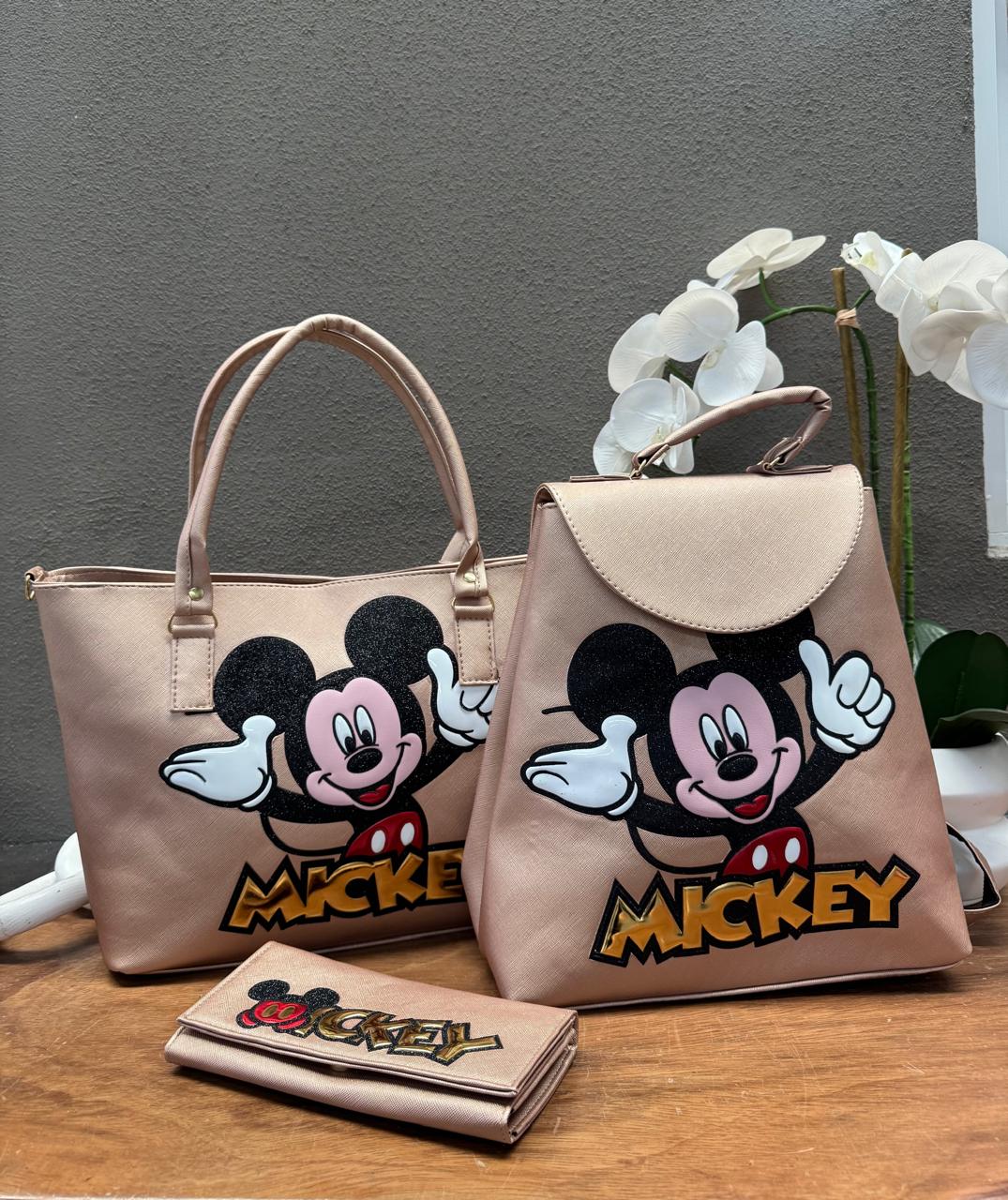 COMBO PERSONAJES MICKEY MOUSE METAL CIRCON